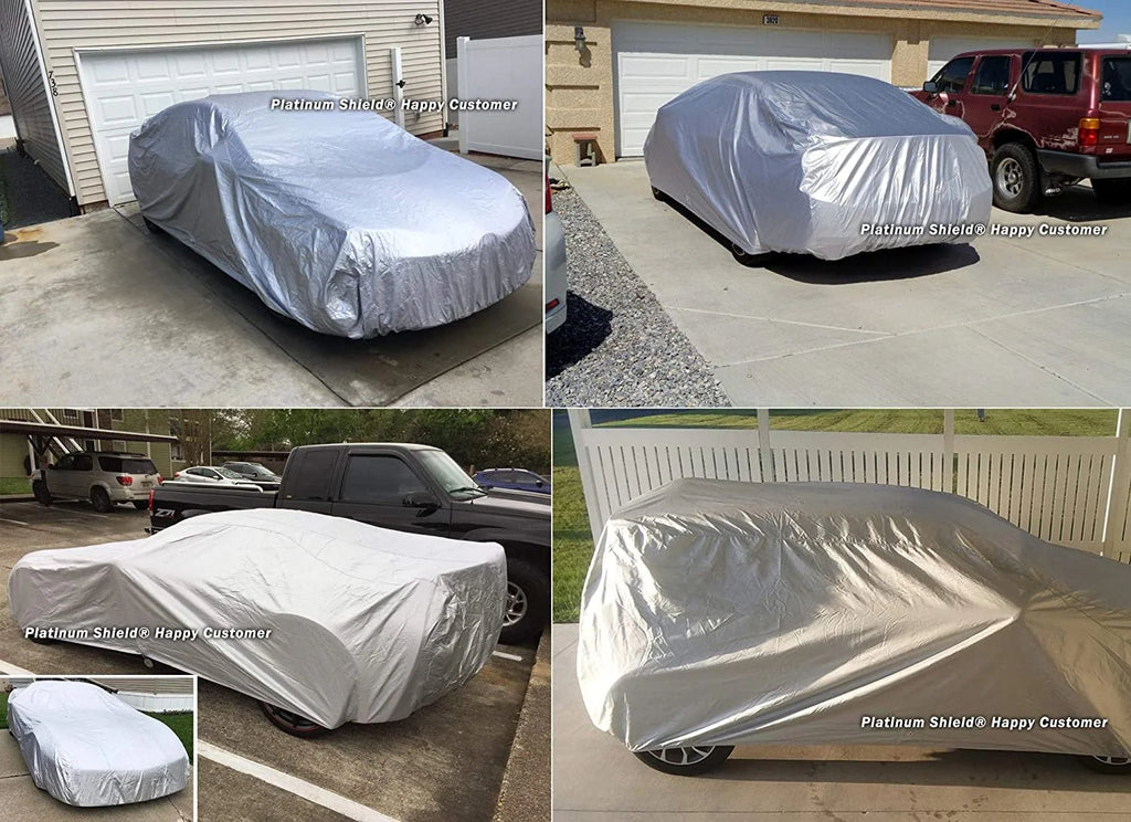 Weatherproof Car Cover with Fleece Lining D11336
