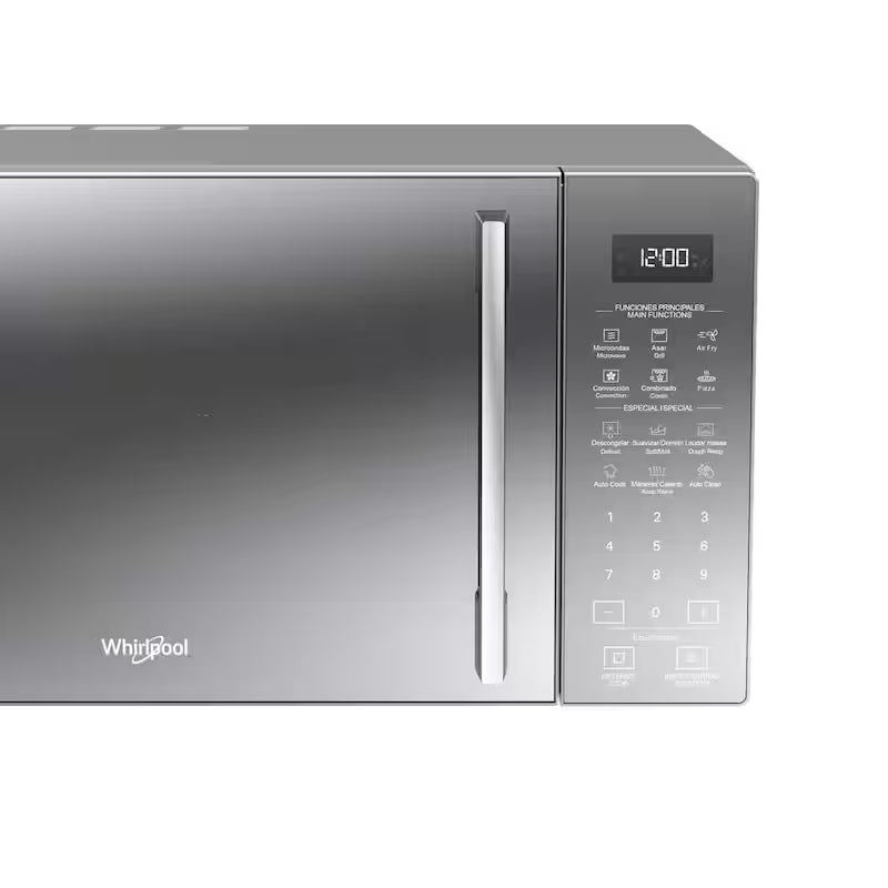 Electric Built-In Microwave in Silver with Mirror Finish B43192