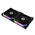 140mm LED RGB Case Fan 2-Pack with Controller E18431