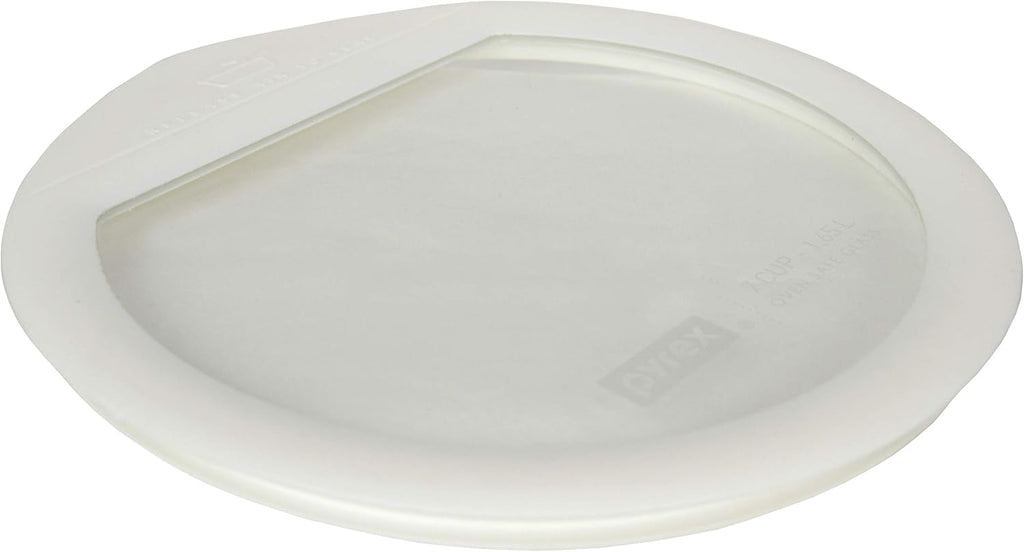 7-Cup White Silicone Glass Food Storage Replacement Lid A256