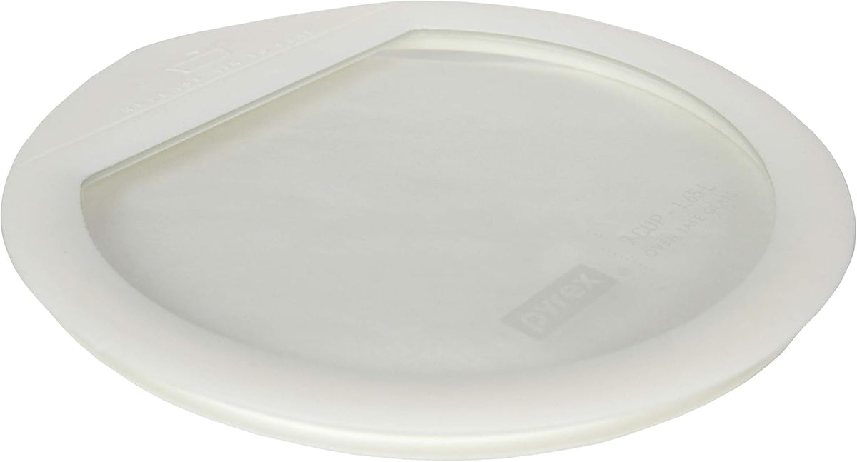 7-Cup White Silicone Glass Food Storage Replacement Lid A256
