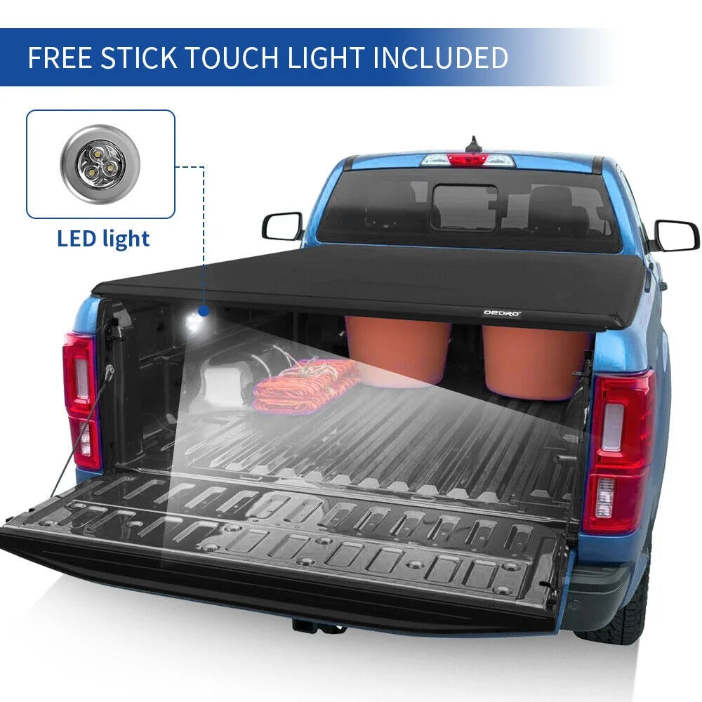 6.6ft Soft Roll up Truck Bed Tonneau Cover X575