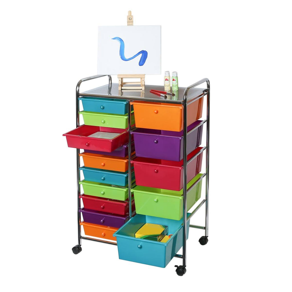 15 Drawer Organizer Cart G906