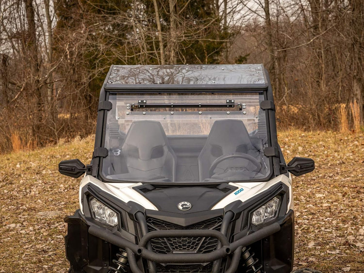 Vented Full Windshield, 1/4 Thick Polycarbonate Y92338