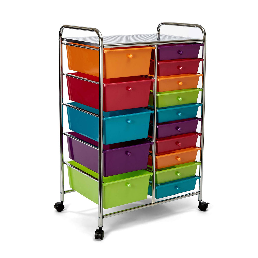 15 Drawer Organizer Cart G906