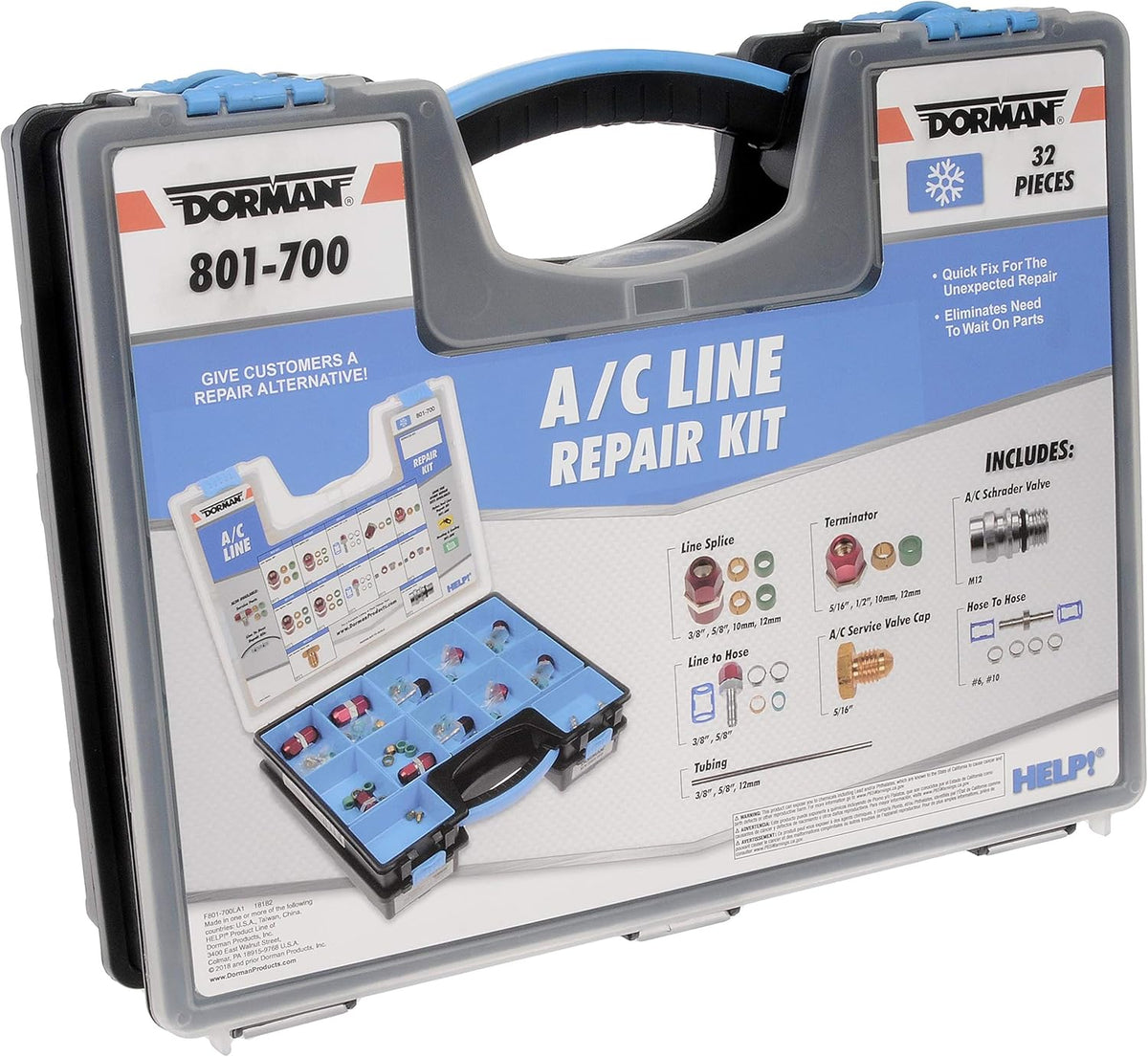 A/C Line Repair Tech Tray M616280