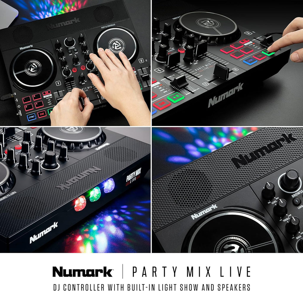 DJ Controller with Built in Speakers and DJ Mixer E981
