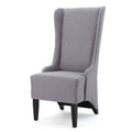 Light Grey Fabric Dining Chair W36099