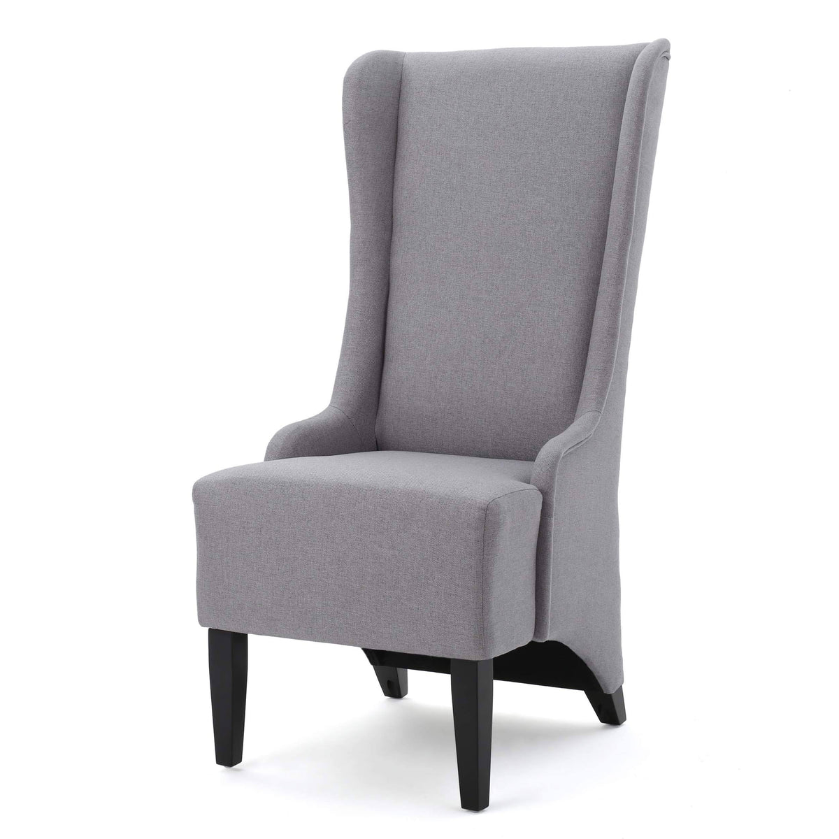 Light Grey Fabric Dining Chair W36099