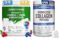 Organic Greens & Reds Superfood and Collagen Peptides Powder A43963