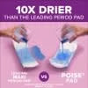 90 Ct 6 Drop Ultimate Absorbency Long Incontinence Pads O282