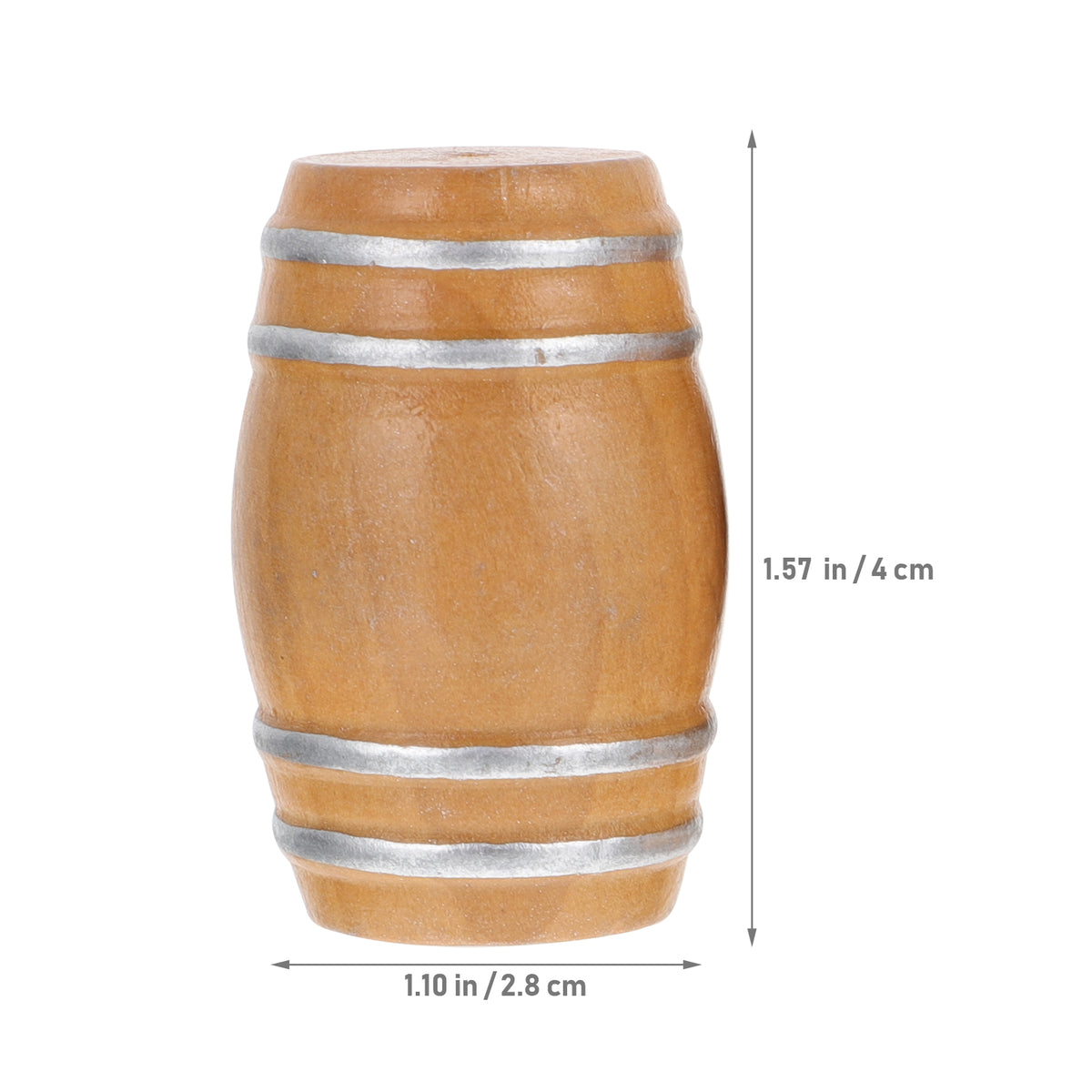 Wooden Barrel Beer Mini Dollhouse Drink Accessories P514