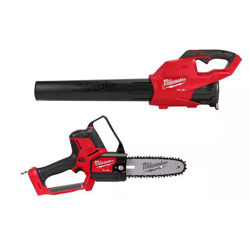 18V Lithium-Ion Brushless Cordless Handheld Blower and Pruning Saw 2-Tool Q902031