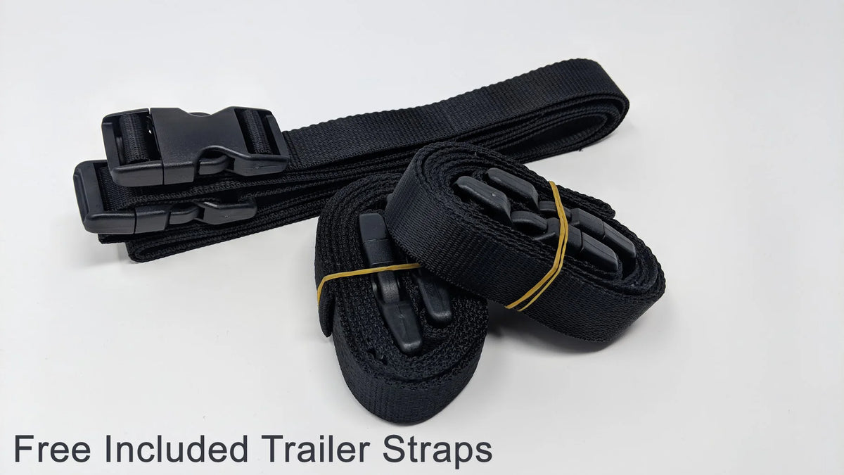 Jet Ski Cover Blue Black Trailerable with Trailer Straps and Storage Bag Z343
