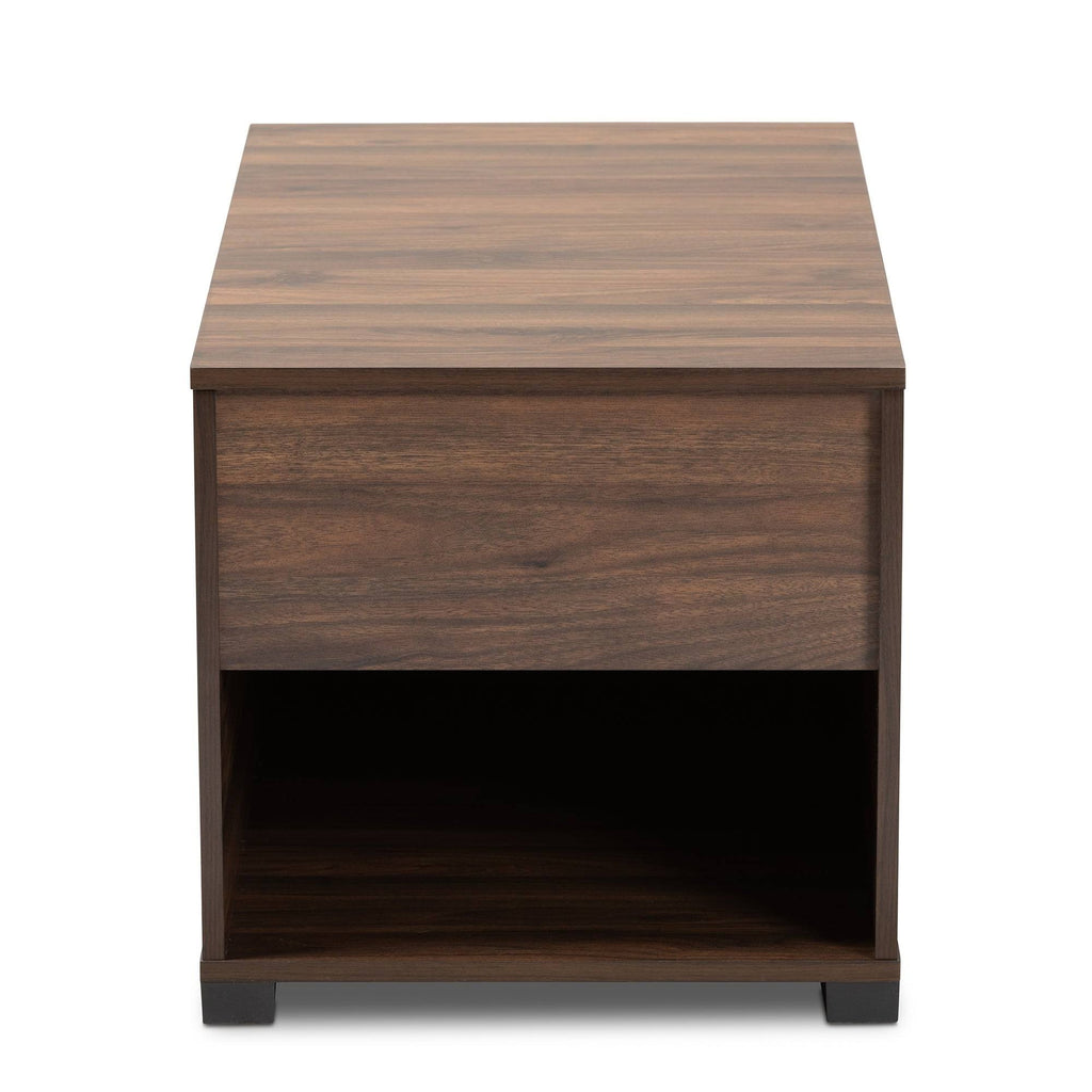 Walnut Brown Finished Cat Litter Box Cover House M242