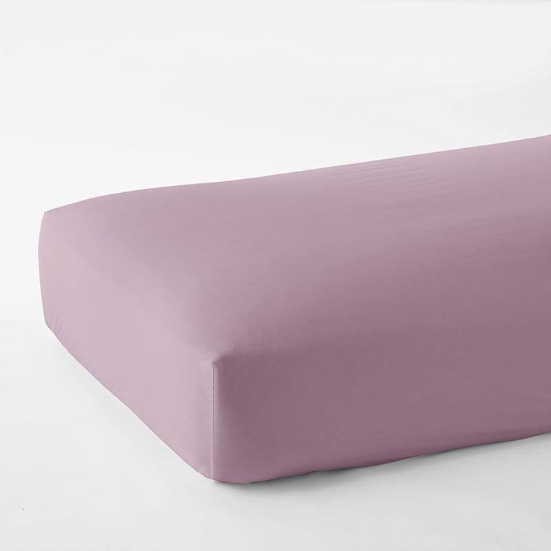 Long Twin Solid Sateen Fitted Sheets O8852