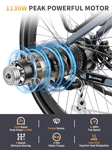 27.5" Electric Bike with 48V Battery, Front Suspension & Dual Hydraulic Brakes N9284