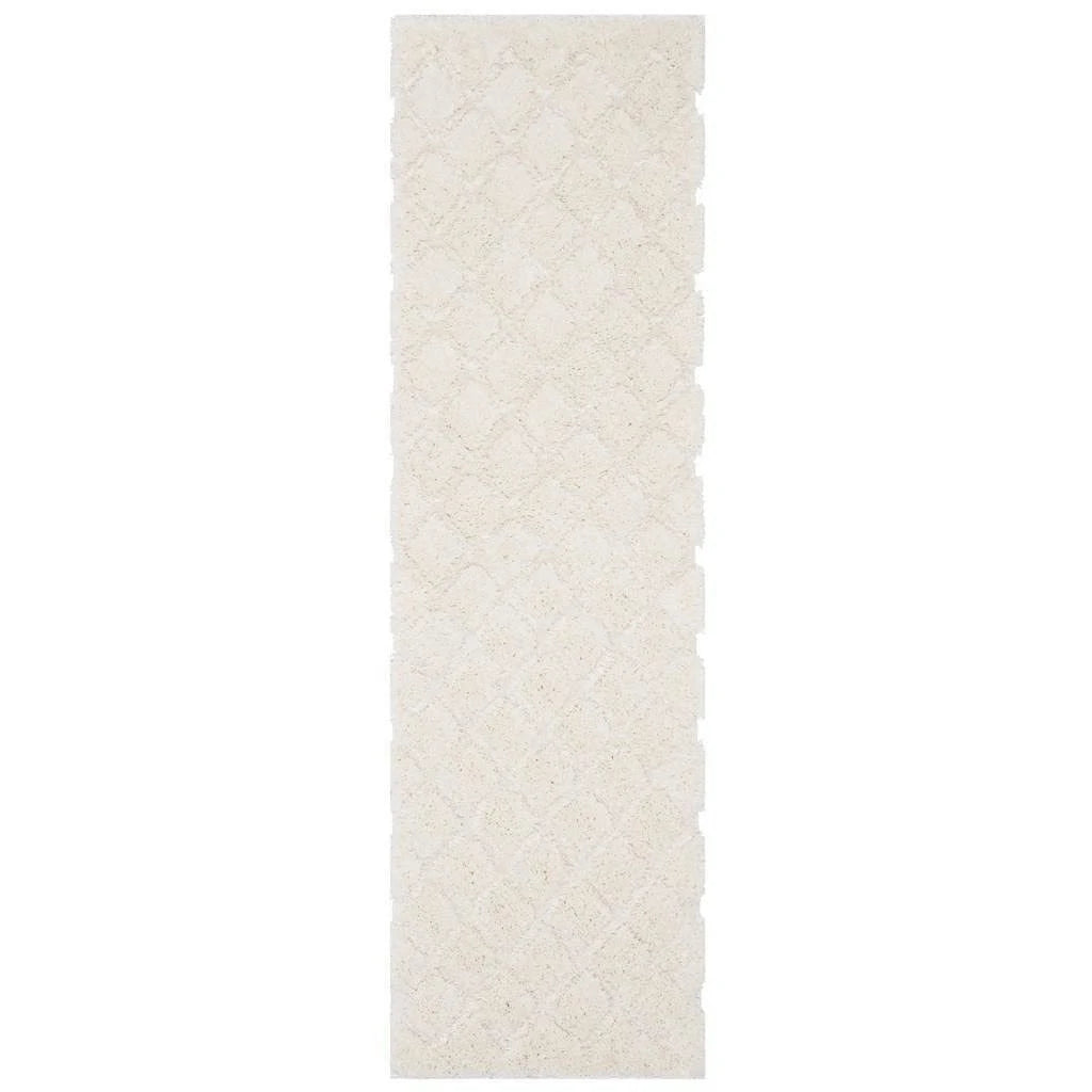 Creme Shag Square Rug G2945