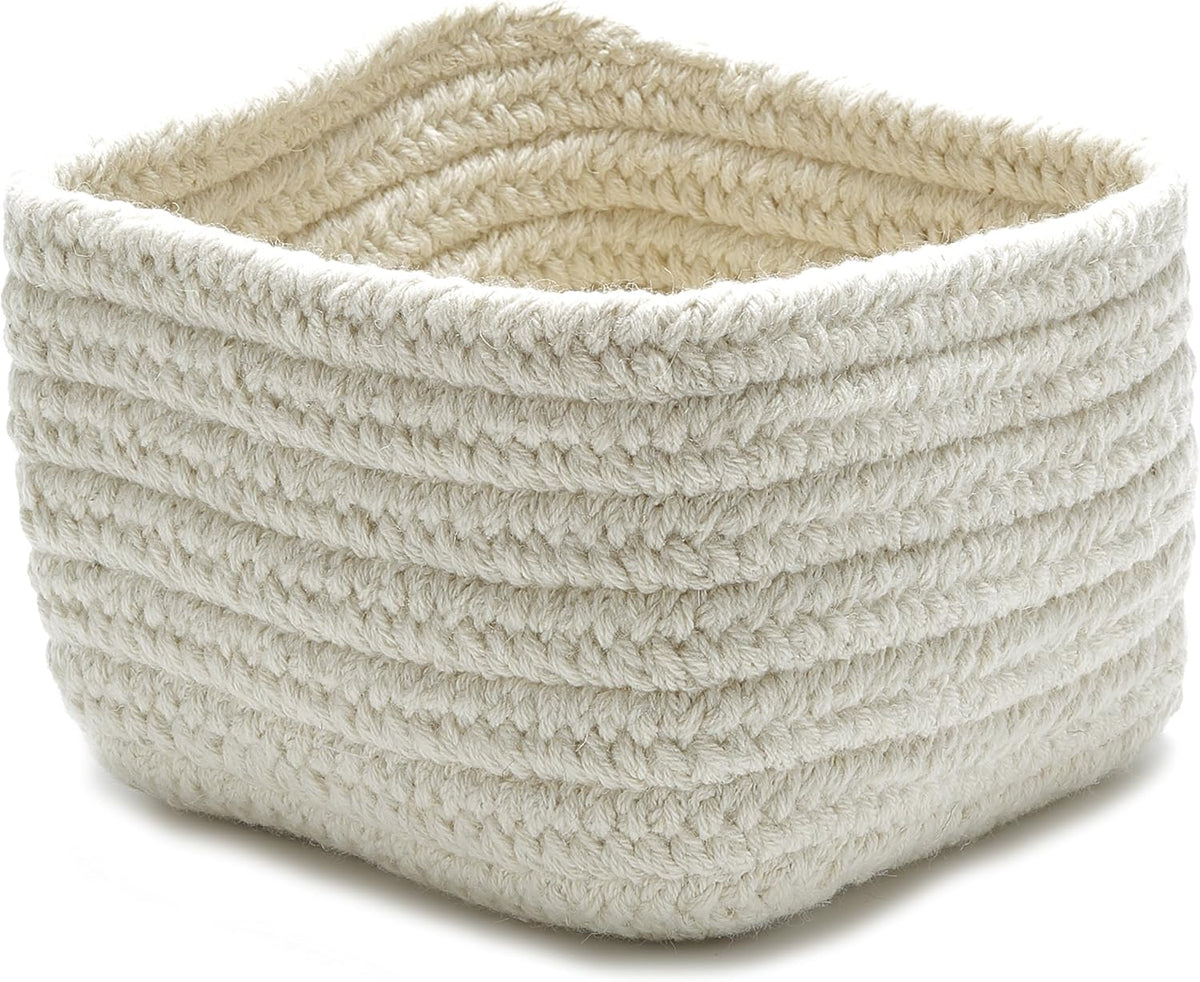 Natural Shelf Storage Square Basket 11 by 11 by 8-Inch Z487974