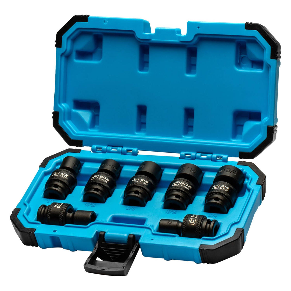 3/8 in. Drive SAE Universal Impact Socket Set (7-Piece) Y259