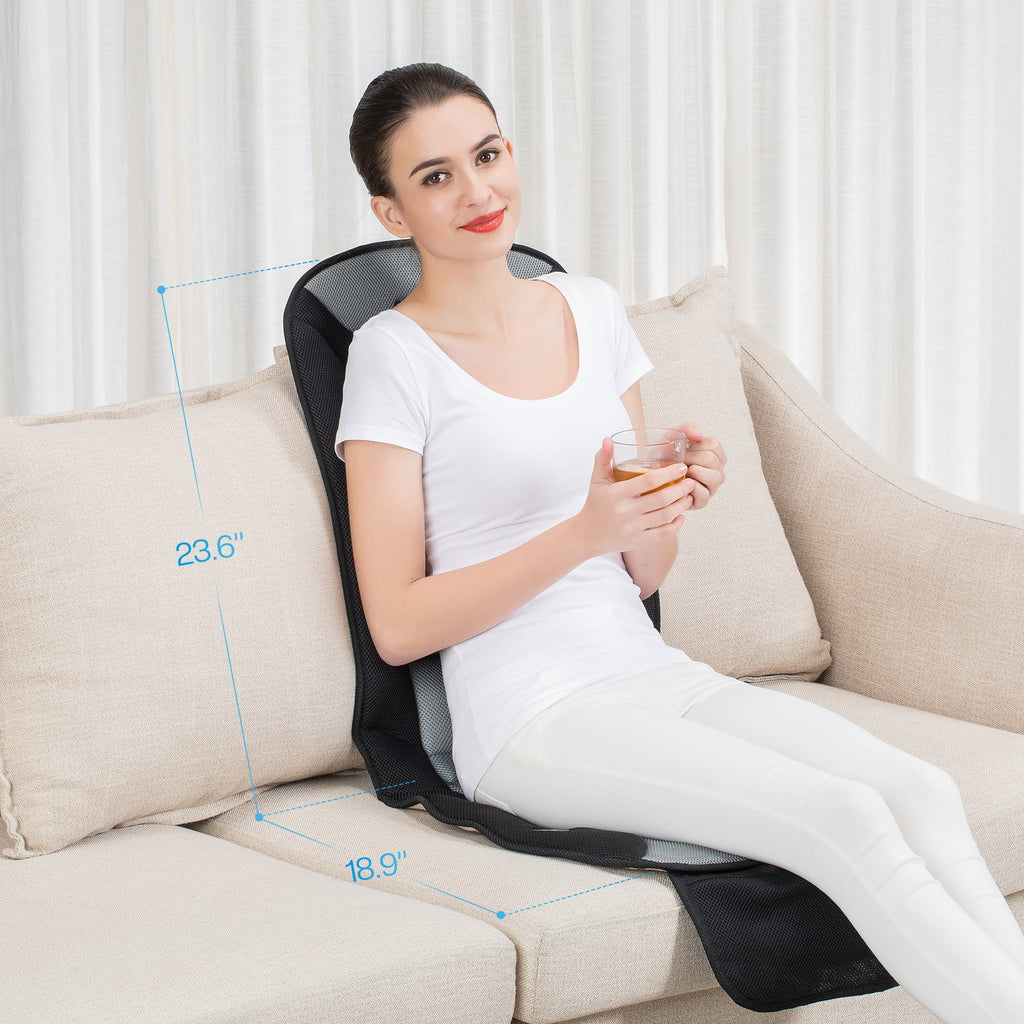 Car Seat Cushion with Back Massage N5699