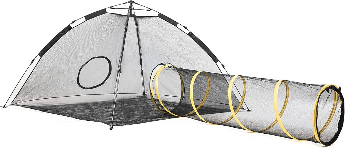 Large Automatic Collapsible Cat Tent and Tunnel Playhouse S906