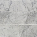Carrara 6x18 Honed Marble Tile J508
