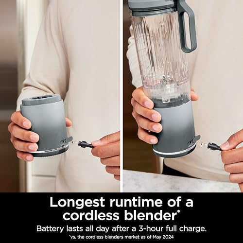 Portable Cordless Blender 22 oz Navy E707658