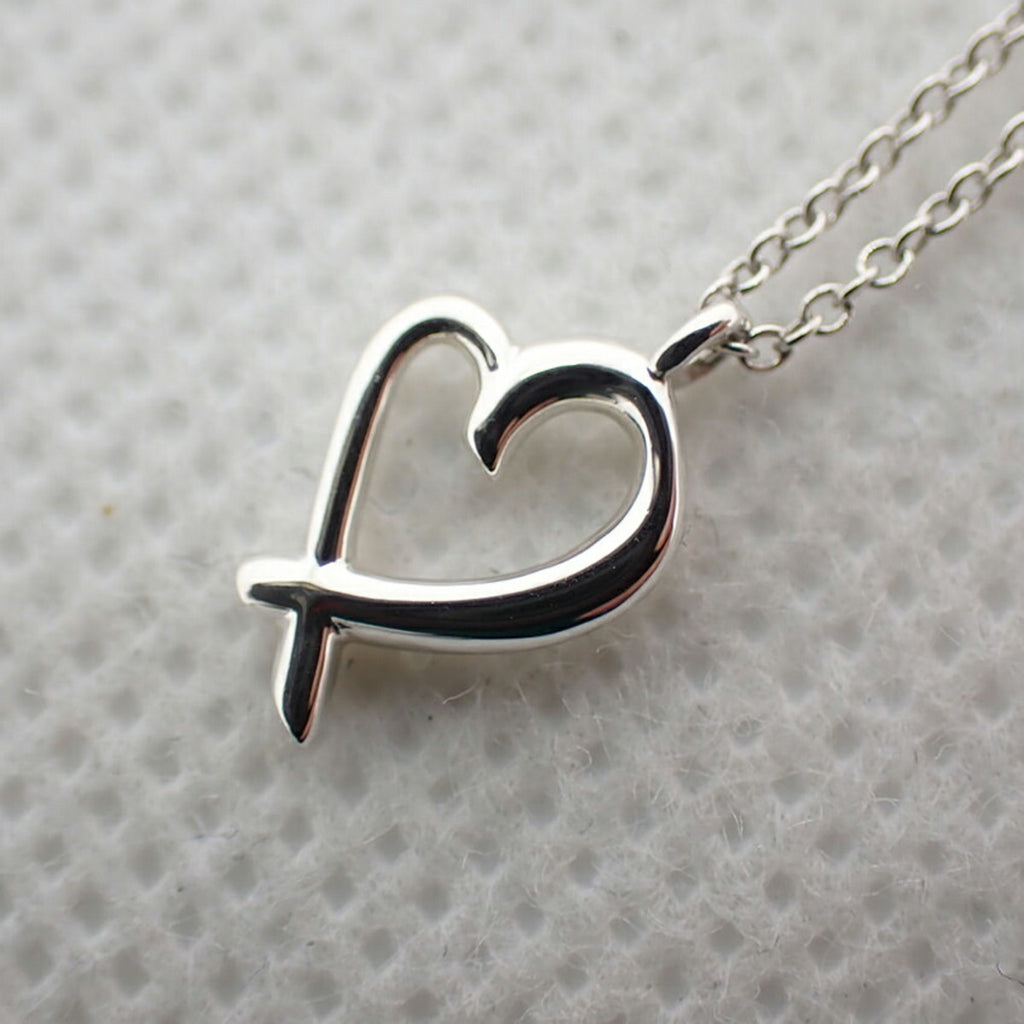 925 Loving Heart Pendant Necklace E703049