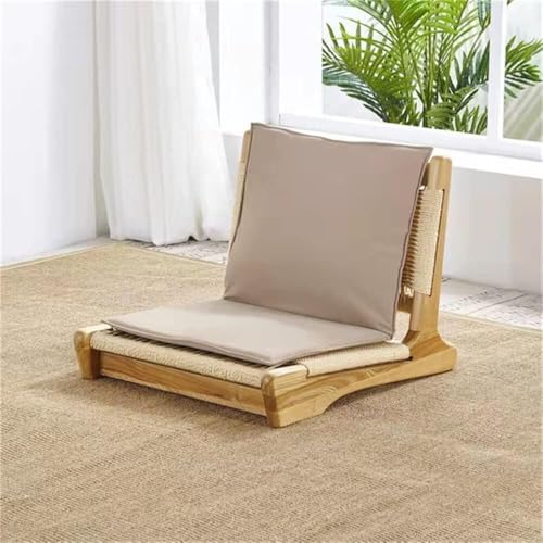 Straw Rattan Tatami Chair N71672