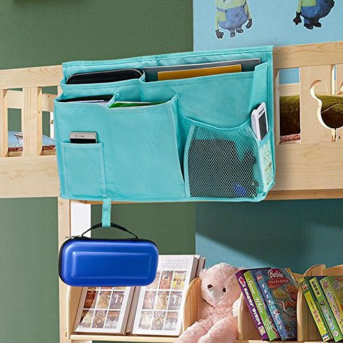 Large Pocket Hanging Storage Organizer (Light blue) A182