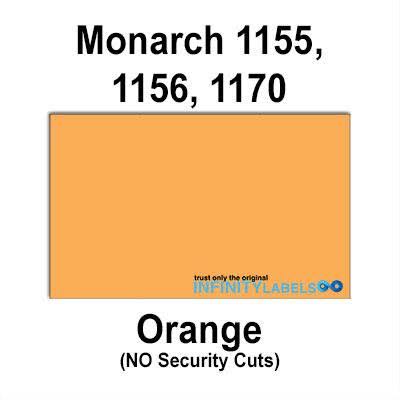 Orange Price Gun Labels O925