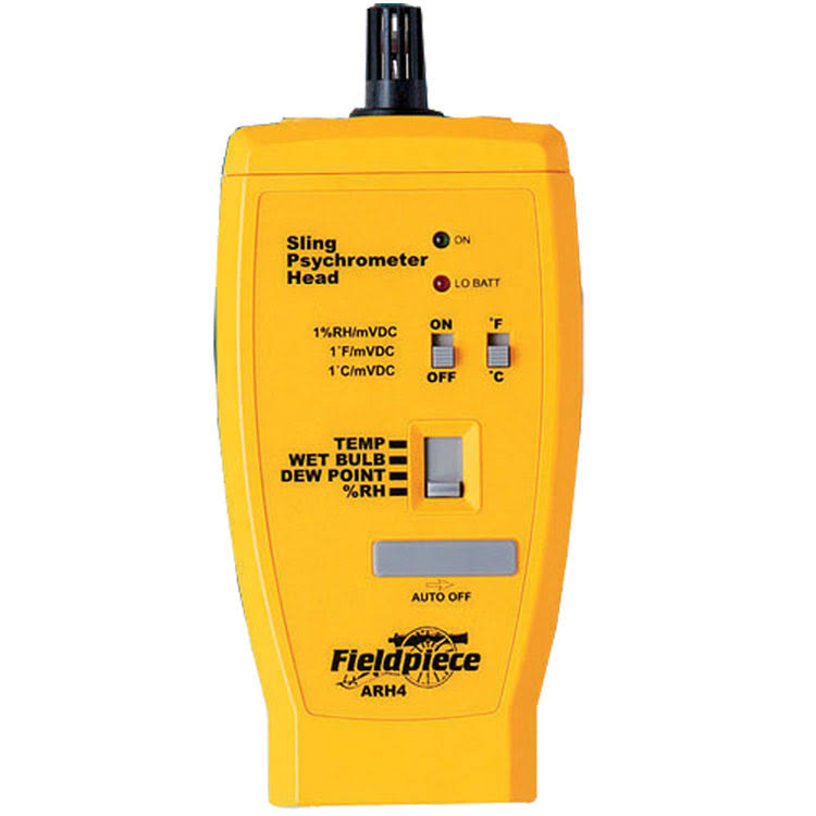 Digital Sling Psychrometer Accessory Head D259776
