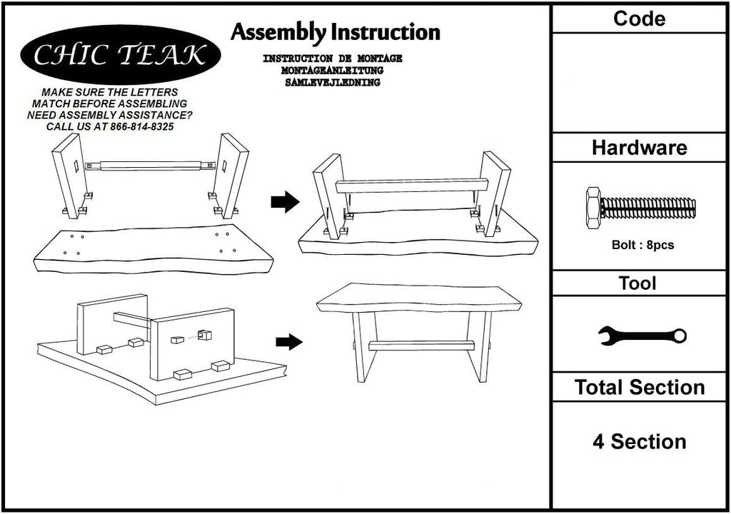 Rustic Dining Table O942495