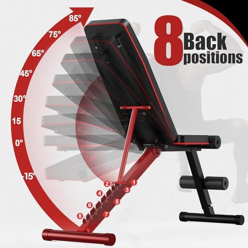 Adjustable Incline Decline Weight Bench F7648