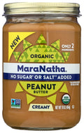 Organic Creamy Peanut Butter Spread, 16 oz Pack Of 6 Z852