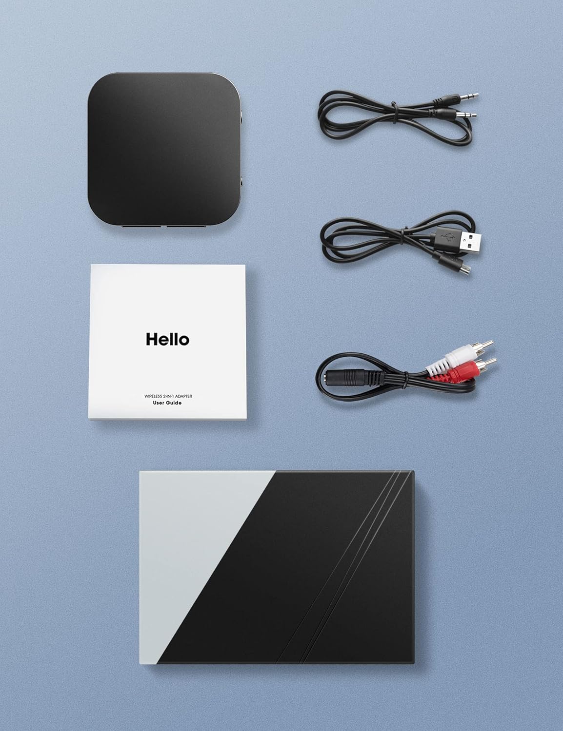 Bluetooth 5.0 Transmitter and Receiver Wireless 3.5mm Audio Adapter S902