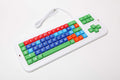 Italian Keyboard with Uppercase White Lettering O2404