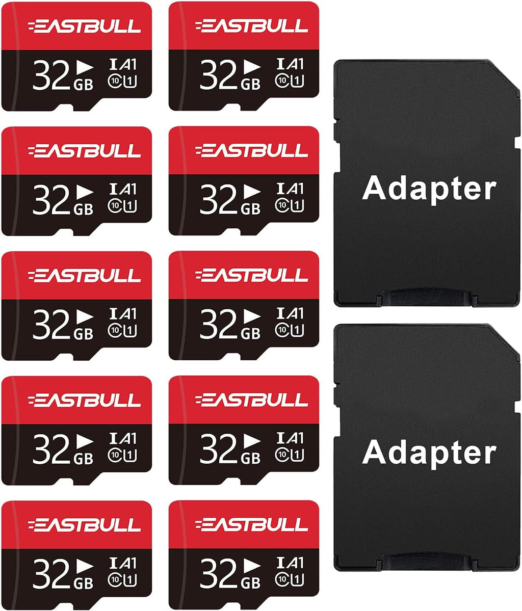 8GB 10-Pack Micro SD Cards UHS-I U1 Class 10 Q659067