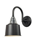 1 Light Insulator Glass Wall Sconce in Oiled Bronze R426