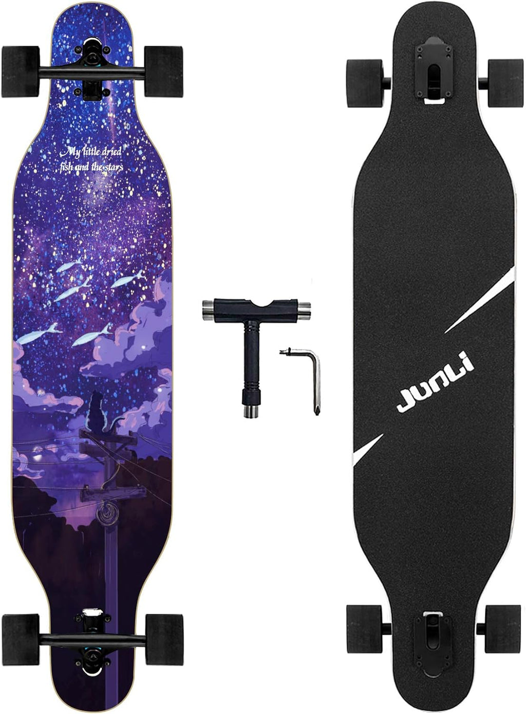 41 Inch Freeride Complete Skateboard Longboard E626