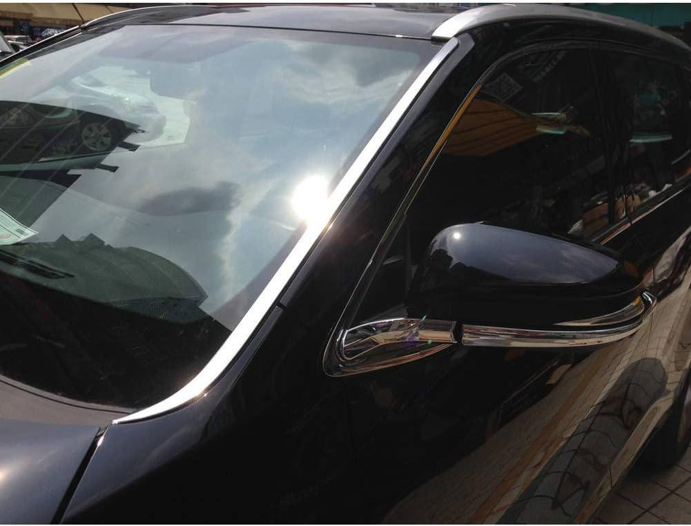 Stainless Steel Windshield Side Window Cover Trim Pack of 2 Q767390
