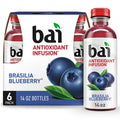Blueberry Flavored Water, 14 fl oz, Pack of 6 L98443