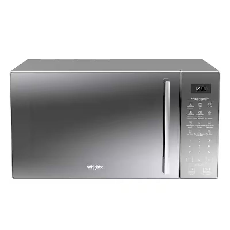 Electric Built-In Microwave in Silver with Mirror Finish B43192