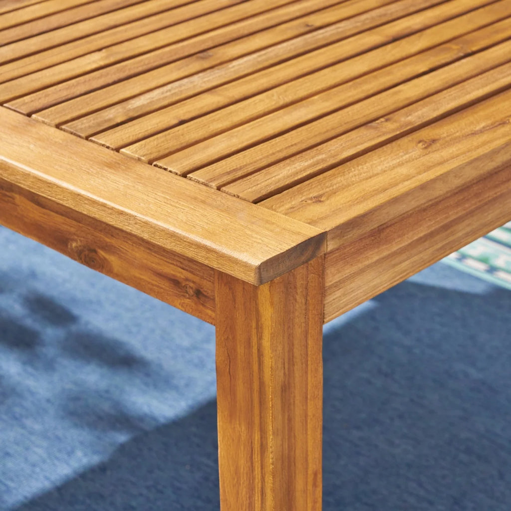 Acacia Wood Expandable Dining Table W370