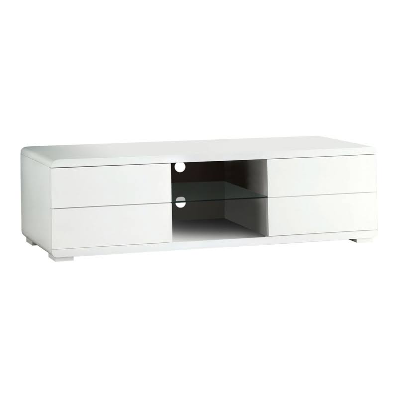 White TV Stand A17966