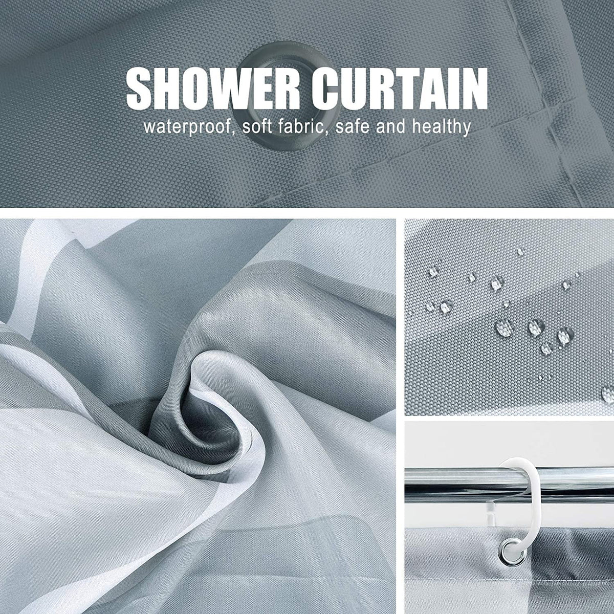 Camping Tent Shower Curtain 66x72 inch Y59352