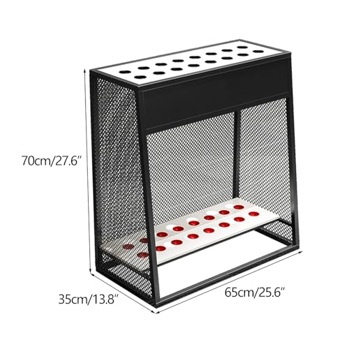Free Standing Metal Pool Stick Holder N93112