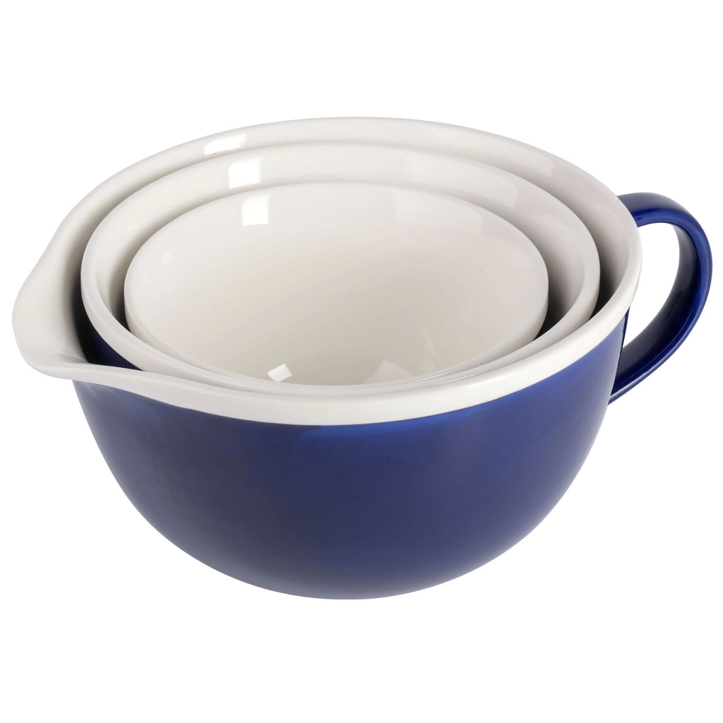 Stoneware Mixing Bowl Set 3 Piece J15925