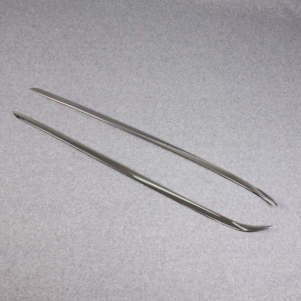 Stainless Steel Windshield Side Window Cover Trim Pack of 2 Q767390